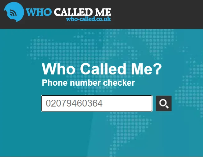 reverse phone lookup tool for missed phone calls