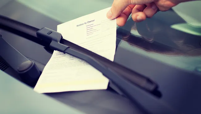 parking fines scam
