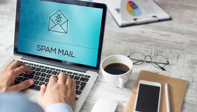 spam message